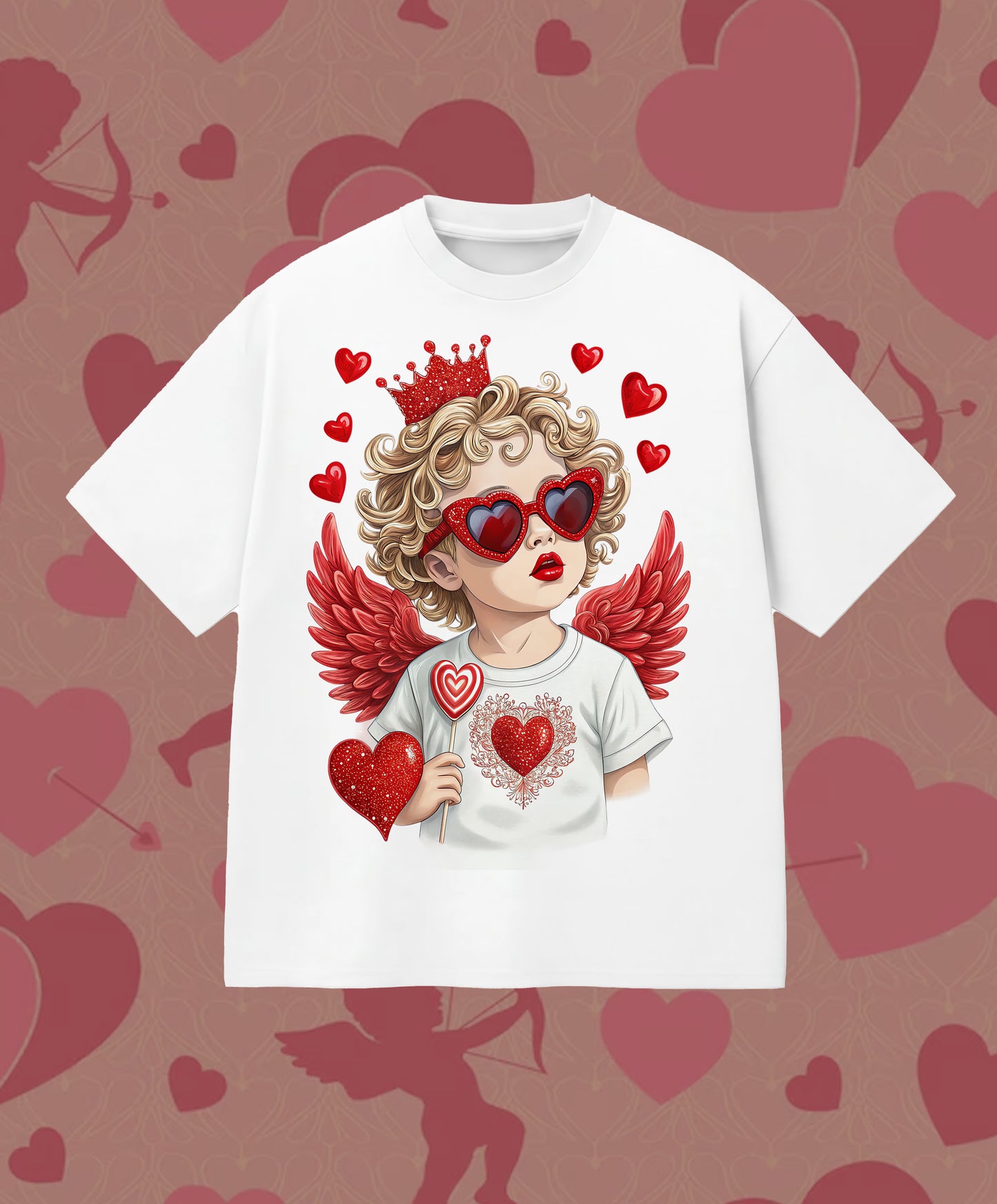 Camiseta Cupido San Valentín